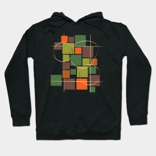 Strong Square Greeny Patterns Hoodie